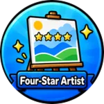 Four-Star Artist in Paint to Get Rich 🎨